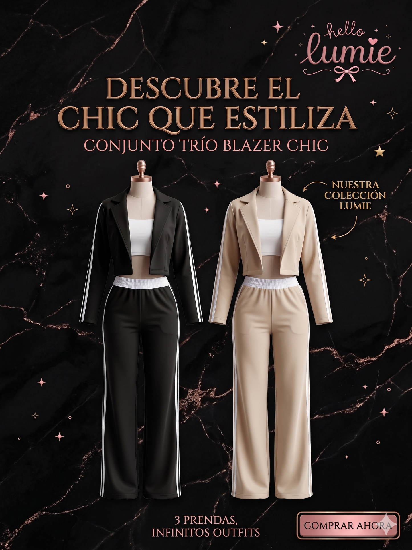 Conjunto Trío Blazer Chic