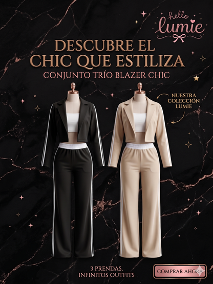 Conjunto Trío Blazer Chic