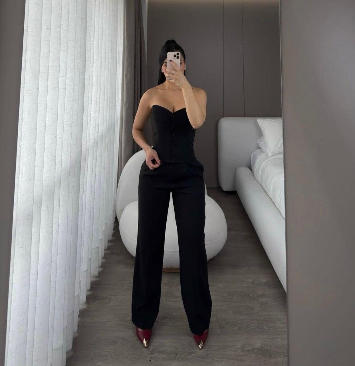 Conjunto chaleco y pantalón GABRIELA